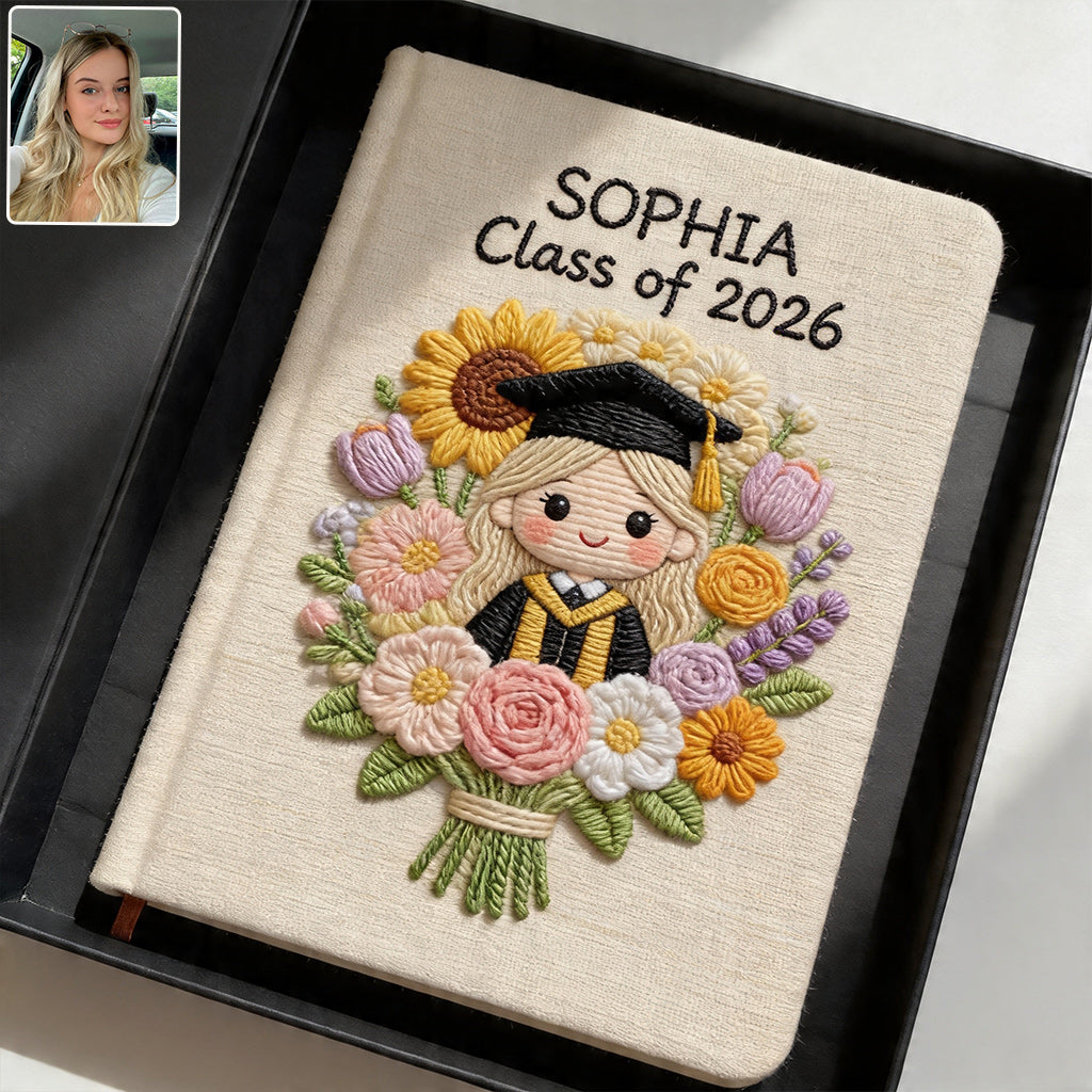 Cadeaux de Souvenir de Diplôme - Journal en Cuir Personnalisé