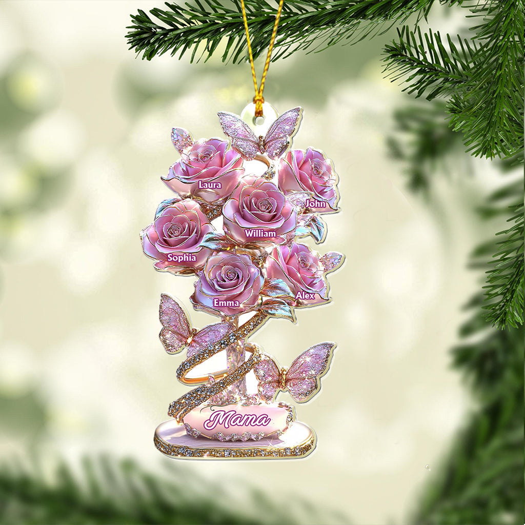 My Garden Gift For Mom, Grandma,... - Personalized Mother Transparent Ornament