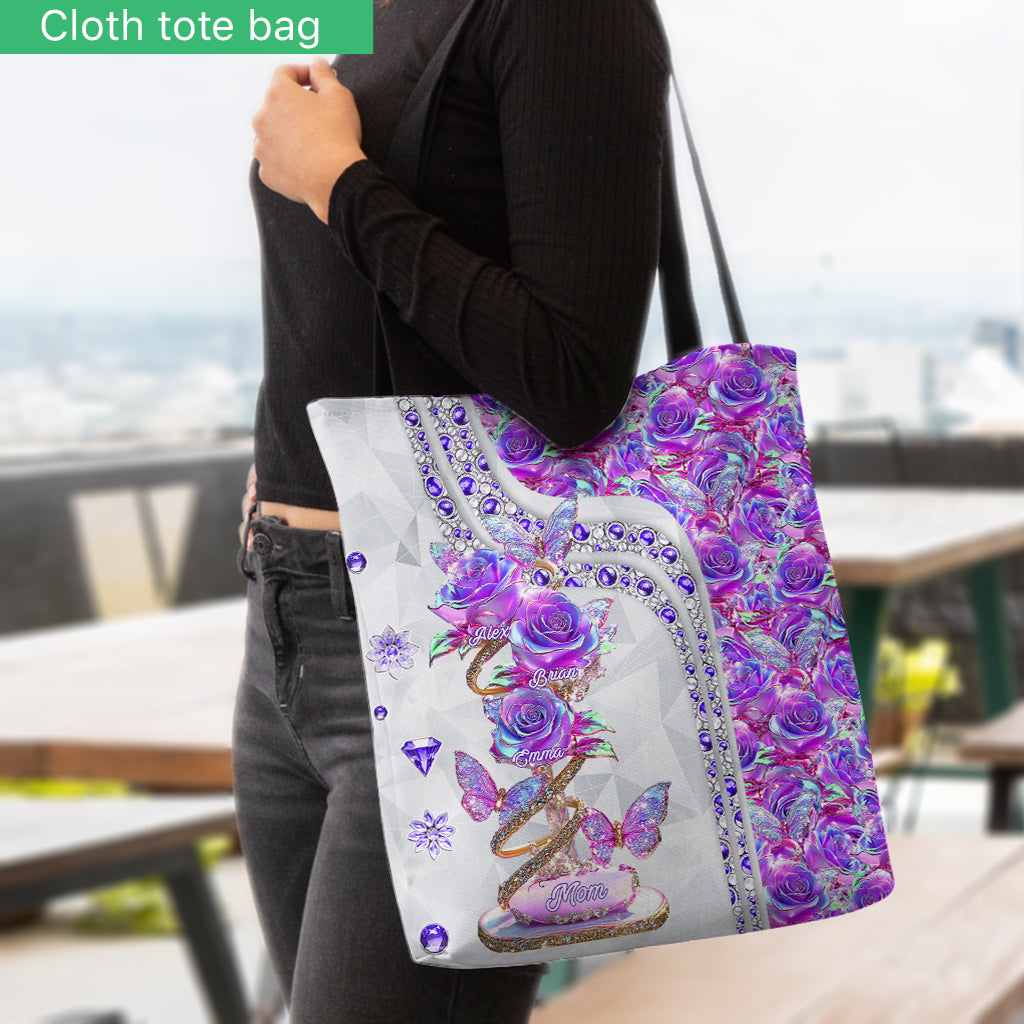 Mon cadeau de jardinage pour maman, grand-mère… - Sac fourre-tout personnalisé pour maman