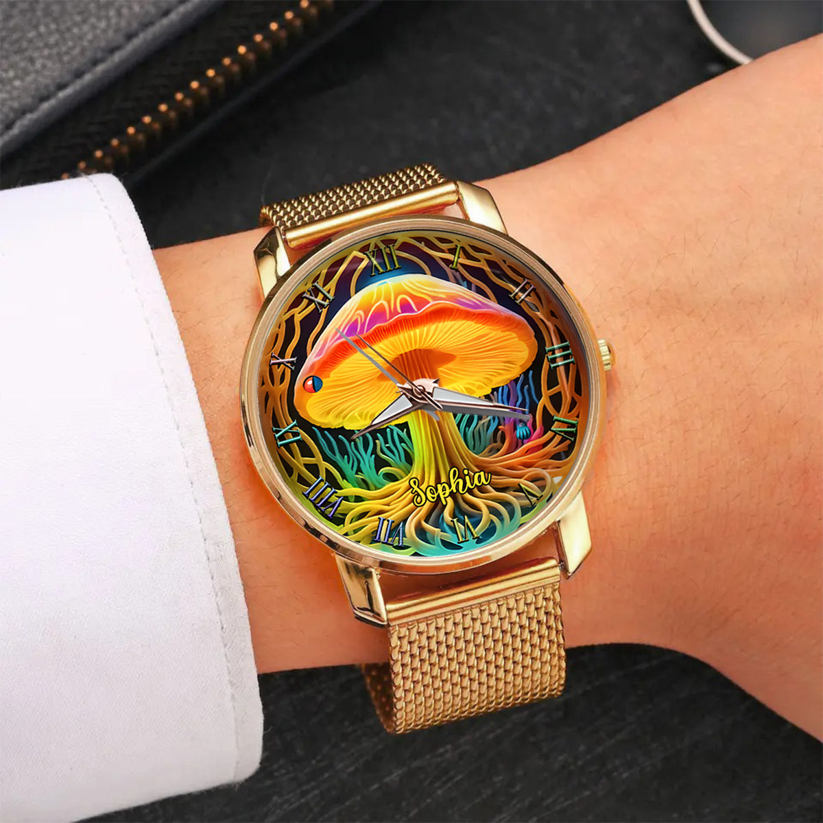 Stay Groovy - Personalized Hippie Women Hand Watch