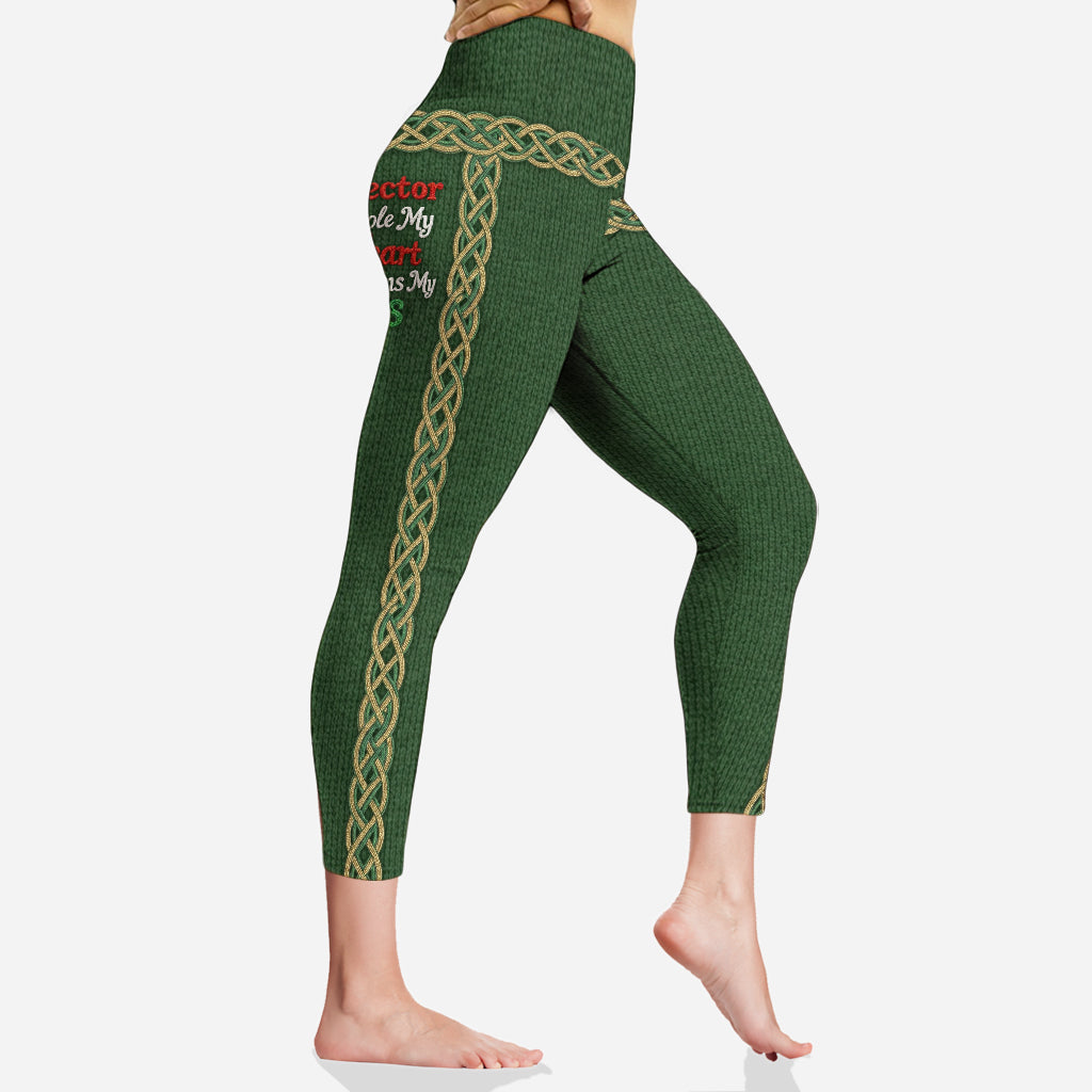 J'ai volé mon cœur et je possède mes fesses - Leggings irlandais personnalisés
