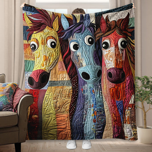 Adorables chevaux - Couverture pour chevaux
