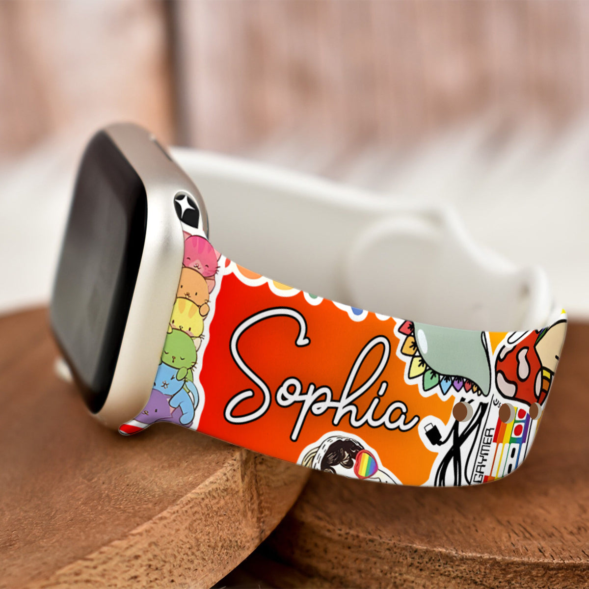 Be Kind - Personalized LGBT Support Apple Watch Band