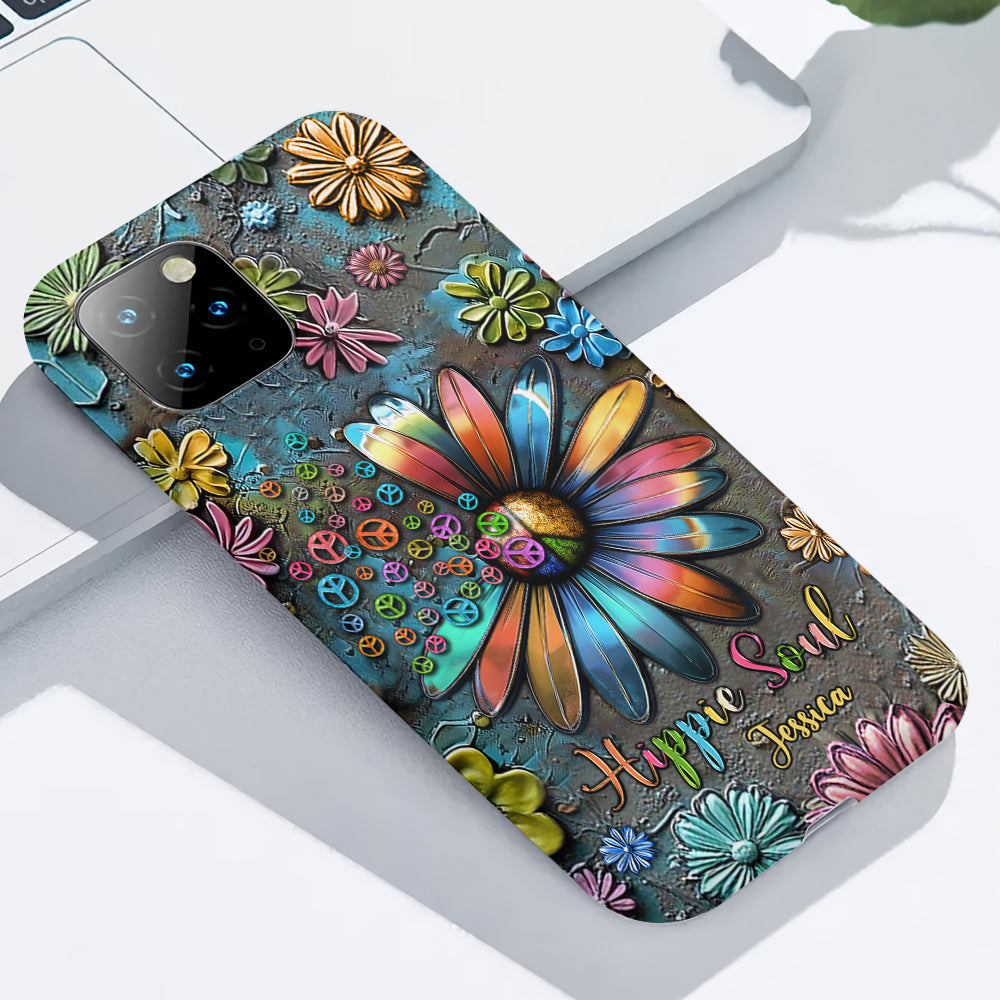 Hippie Soul - Personalized Hippie Full Print Phone Case