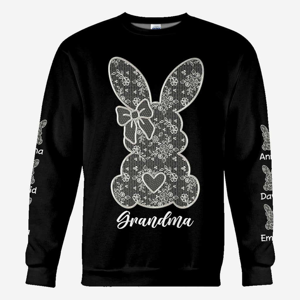 Happy Easter - Personalized Grandma All Over Shirt