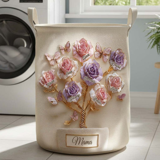 Mon cadeau de jardin pour maman, grand-mère… - Panier de rangement personnalisé pour maman