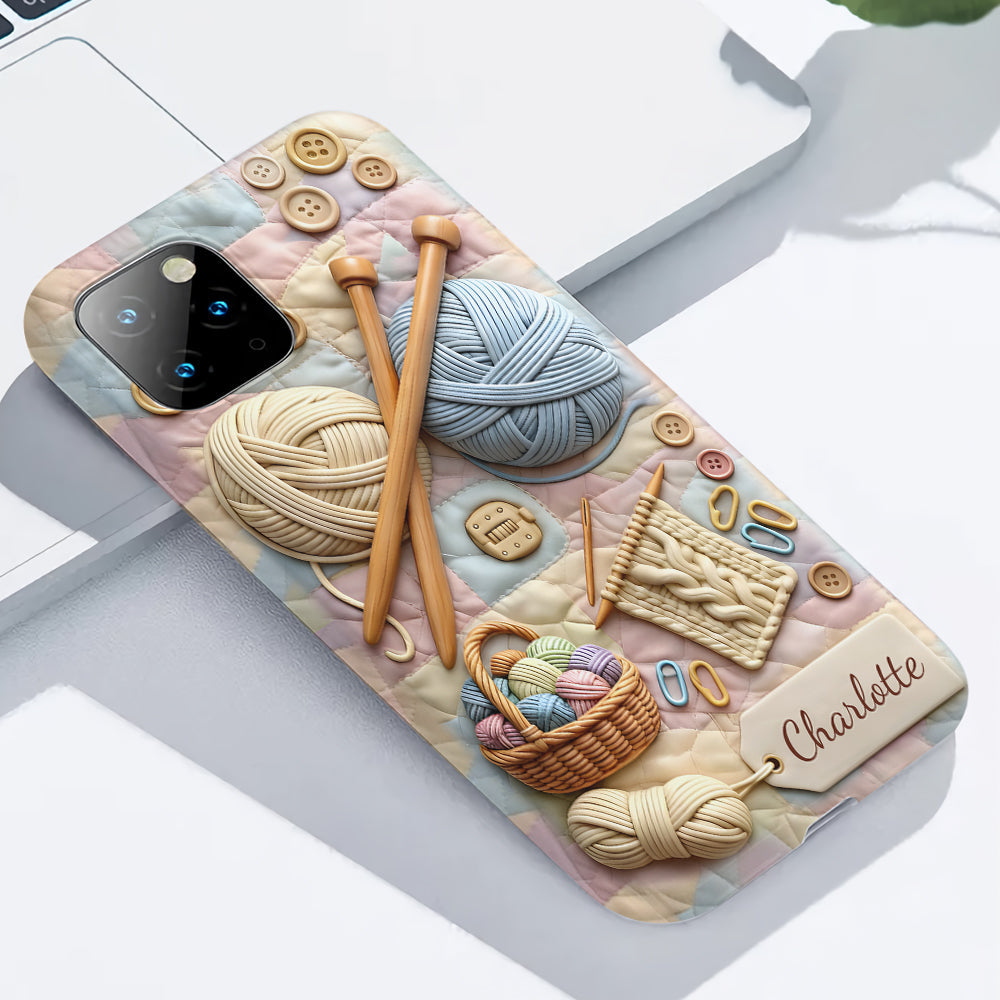 Coque de téléphone personnalisée « Couture » ​​avec imprimé intégral