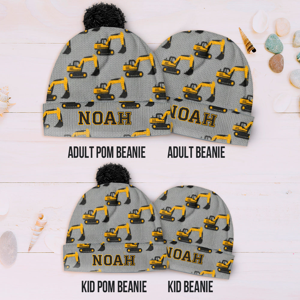 Bonnet personnalisé avec initiale, cadeau idéal pour les enfants.