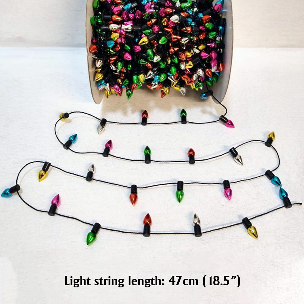 Ornement Amusant pour Collègues avec Lumière de Noël Personnalisée - Ornement Miniature