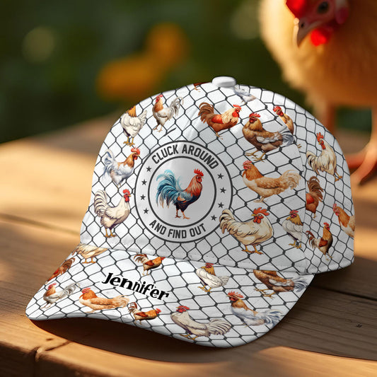 Goûtez et découvrez ! - Casquette classique poulet personnalisée