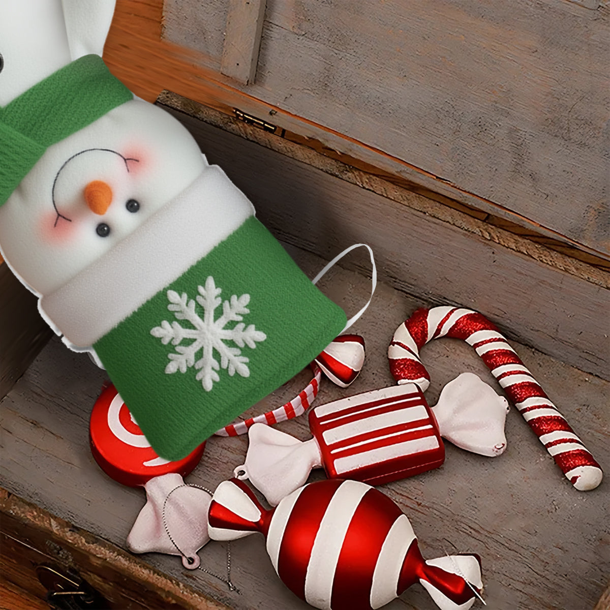 Joyeux Noël - Chaussette de Noël personnalisée en forme de famille