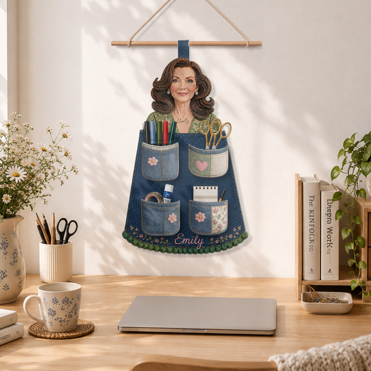 Love Sewing - Personalized Sewing Hanging Organizer
