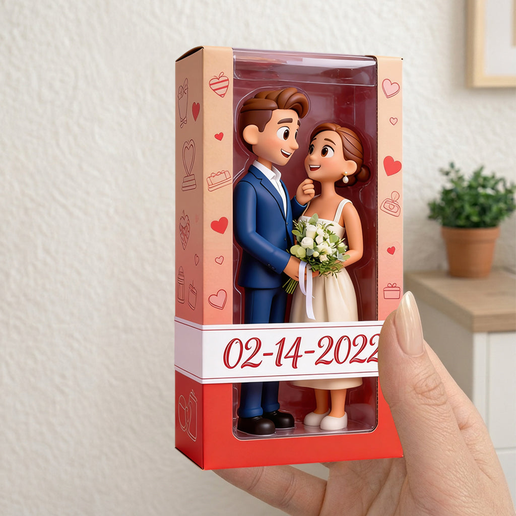 I Love You - Personalized Couple Acrylic Display Box
