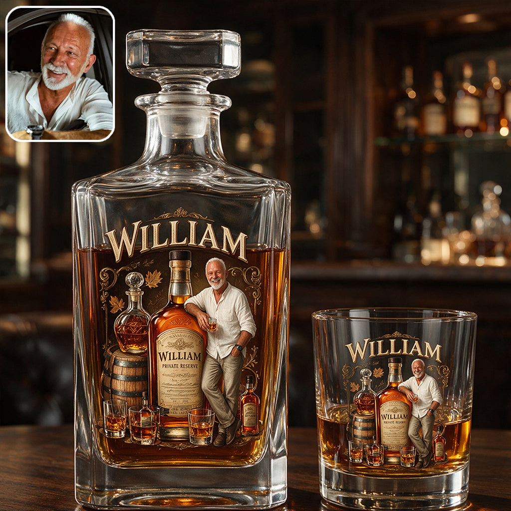 Amour du Whiskey, Bourbon - Verre à Whisky Personnalisé