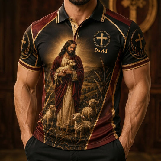 Je suis un enfant de Dieu - Polo chrétien personnalisé