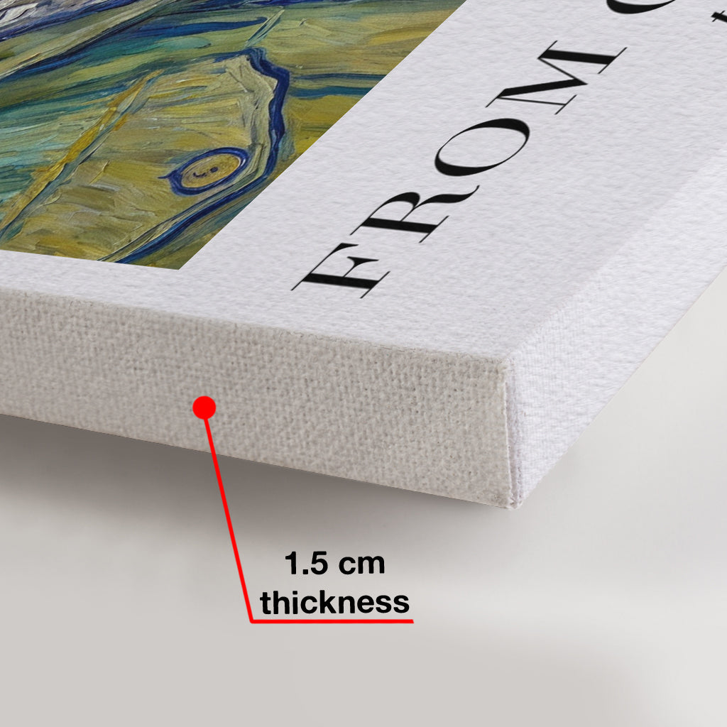 Décoration murale Van Gogh - Toile et affiche personnalisées pour couple