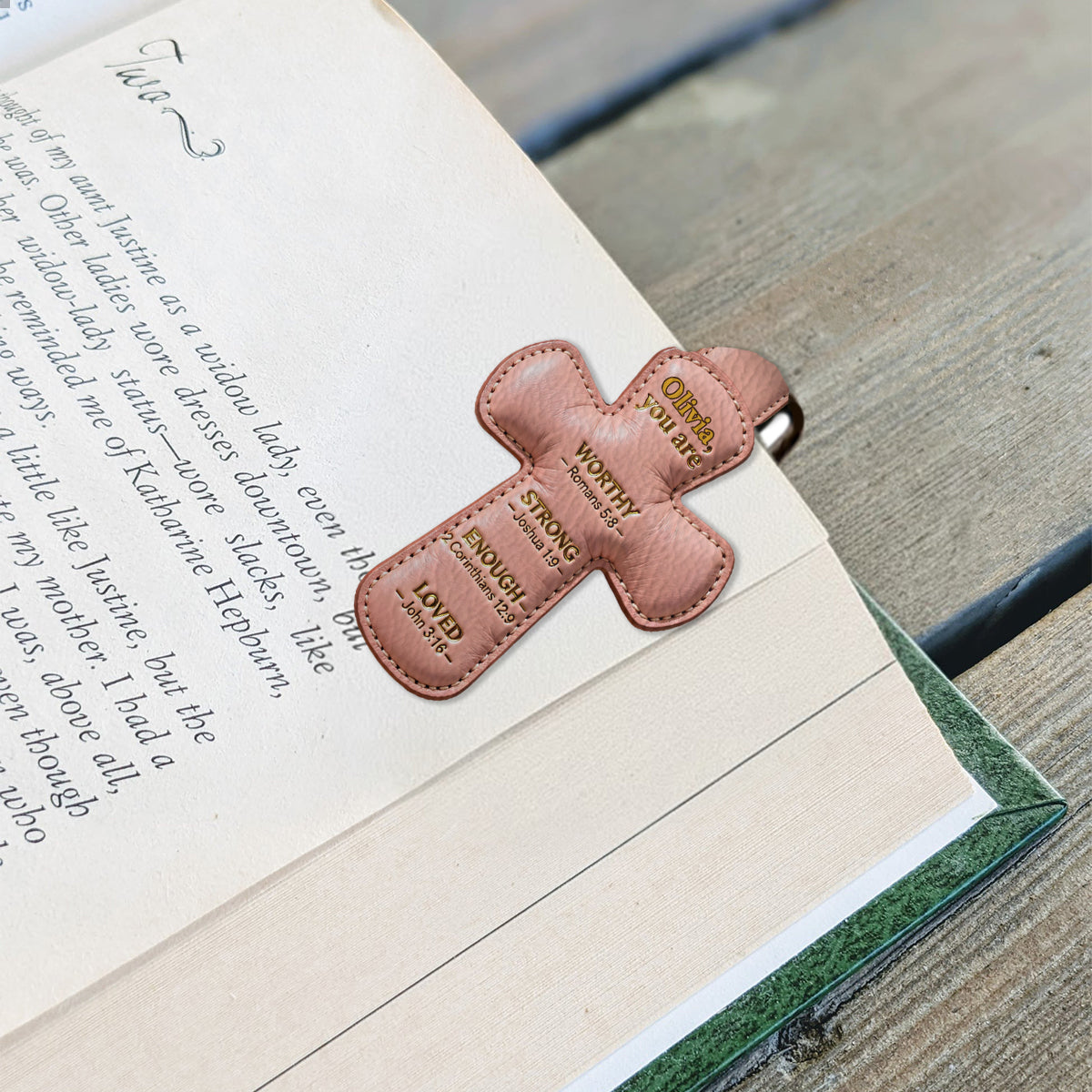 Dieu dit que tu es - Marque-page magnétique chrétien personnalisé