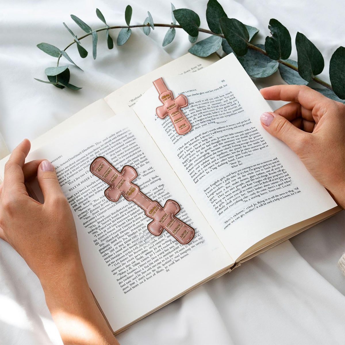 Dieu dit que tu es - Marque-page magnétique chrétien personnalisé