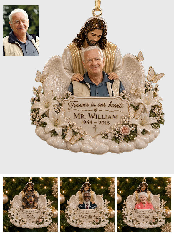 Memorial Gift, Christmas Decor, Gift for Lost of Loved Ones - Personalized Memorial Premium 3D Ornament