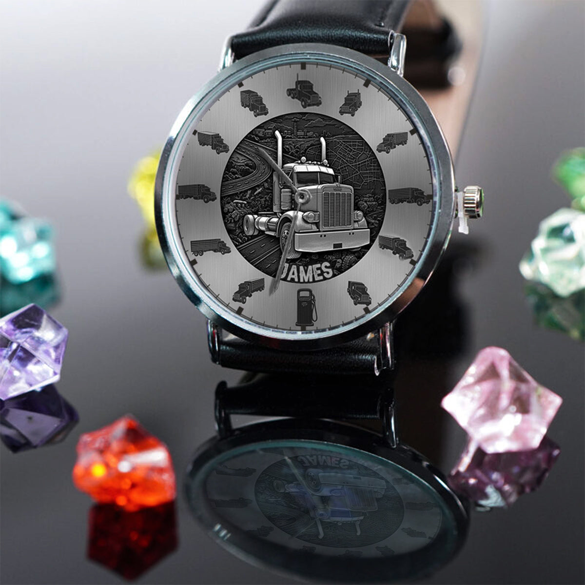 Montre de camionneur personnalisée Cool Trucker