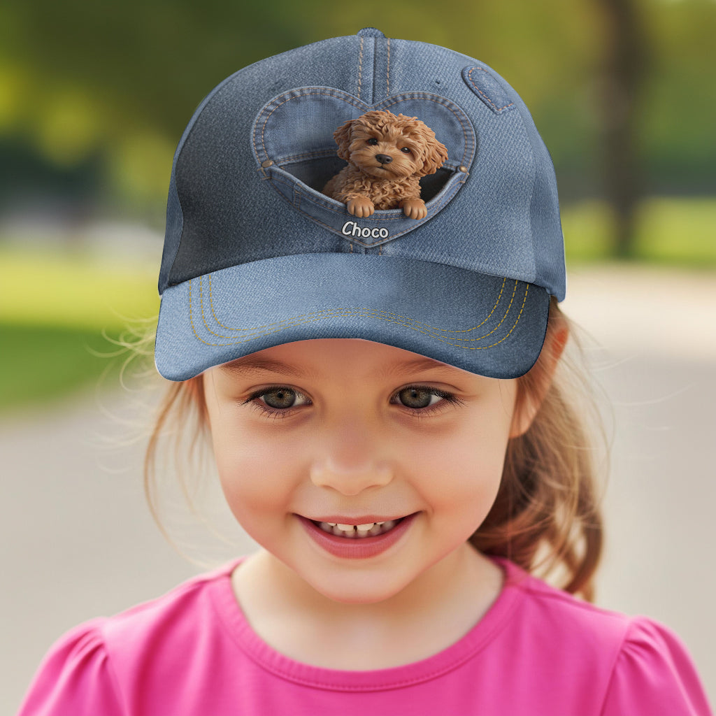 Casquette classique personnalisée pour chien à partir de n'importe quelle photo