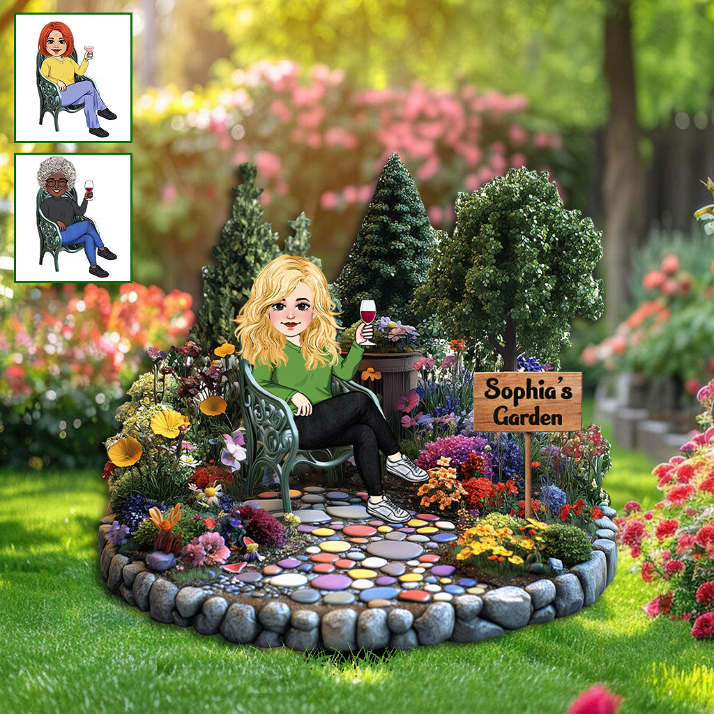 My Garden - Personalized Gardening Acrylic Plaque Stake