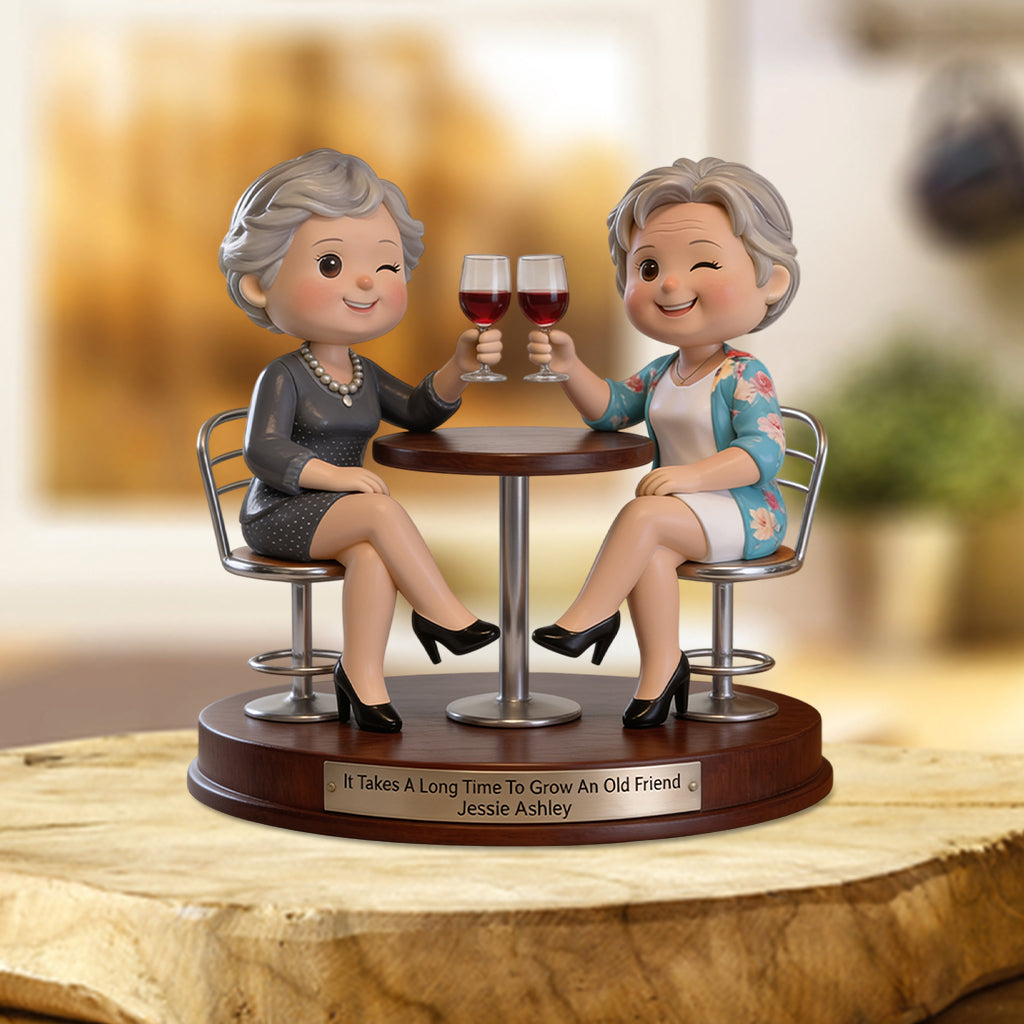 Partners In Crime - Personalized Bestie Custom Shaped Acrylic Plaque