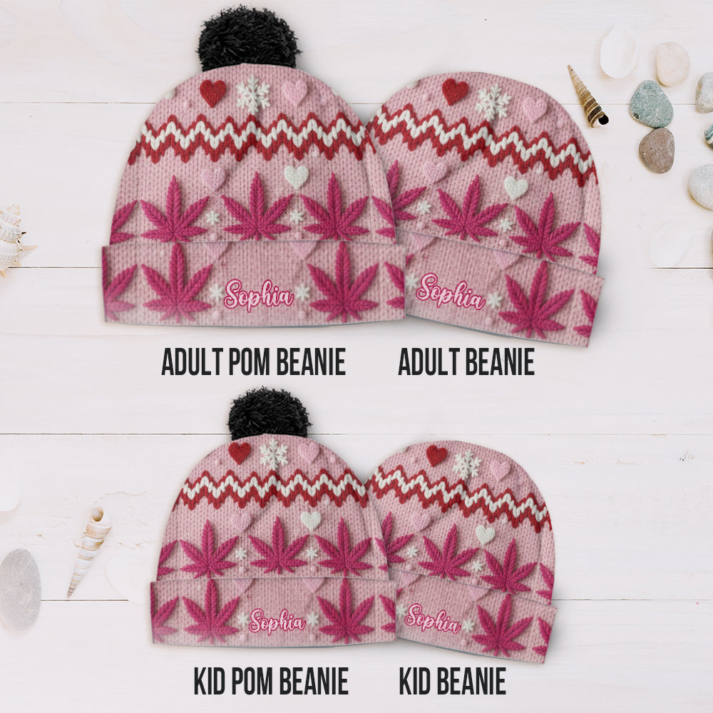 Stunning Leaf - Personalized Weed Beanie Hat