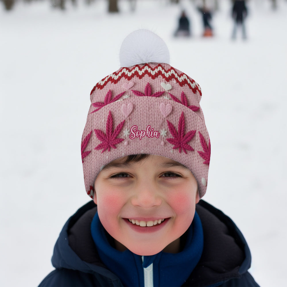 Stunning Leaf - Personalized Weed Beanie Hat