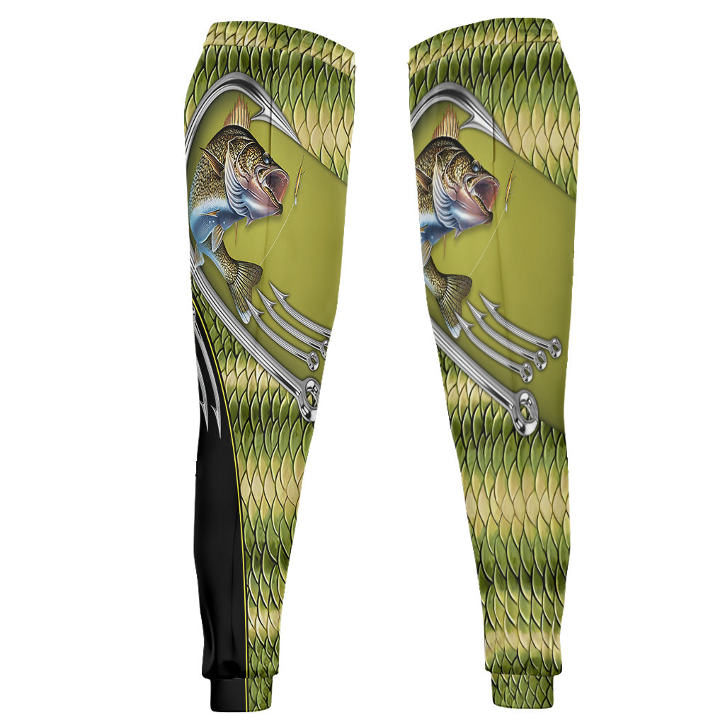 Passionné de pêche ? Sweat à capuche et pantalon de survêtement personnalisés sur le thème de la pêche