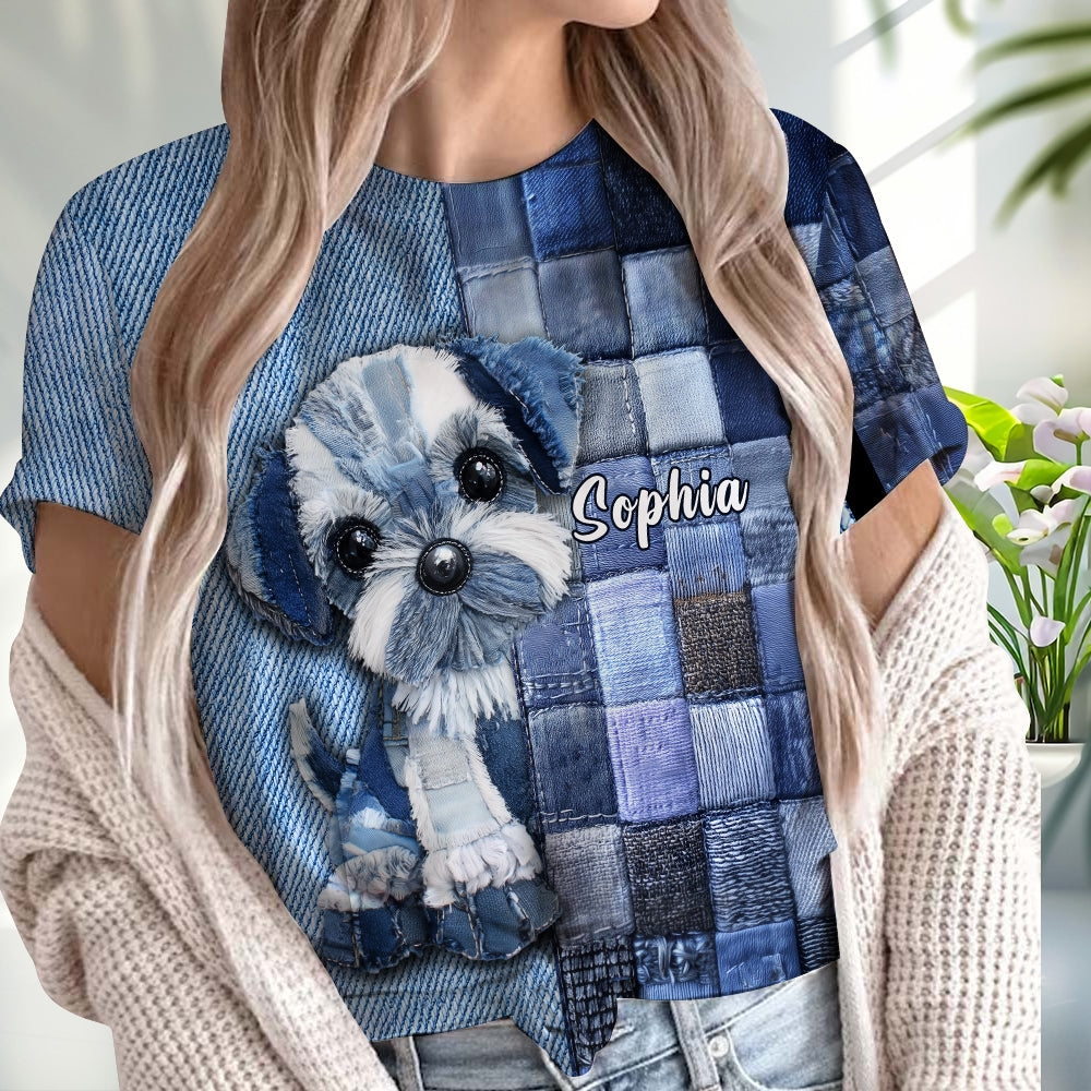 Love Dog - Personalized Dog All Over Shirt