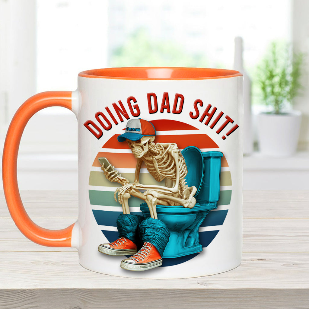 Mug personnalisé « Faire des trucs de papa »