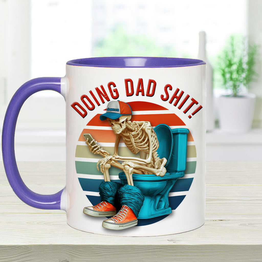 Mug personnalisé « Faire des trucs de papa »