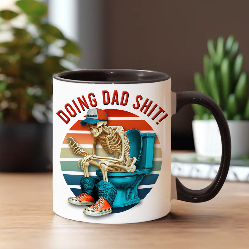 Mug personnalisé « Faire des trucs de papa »