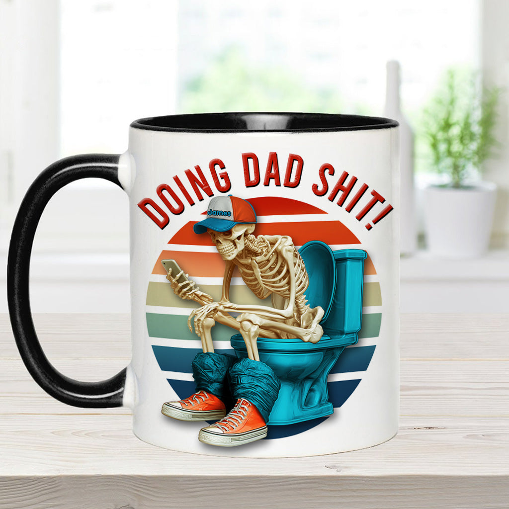 Mug personnalisé « Faire des trucs de papa »