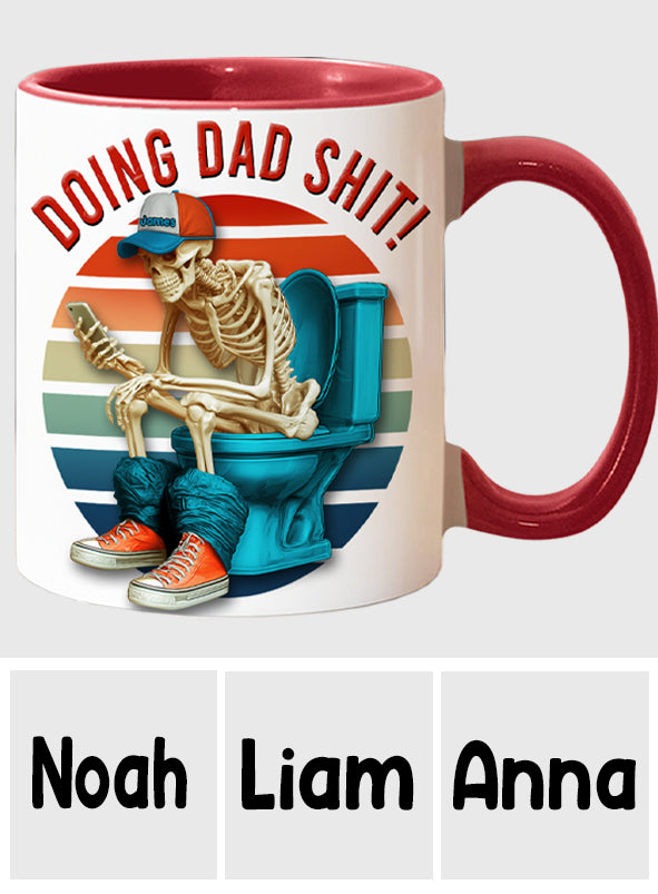 Mug personnalisé « Faire des trucs de papa »