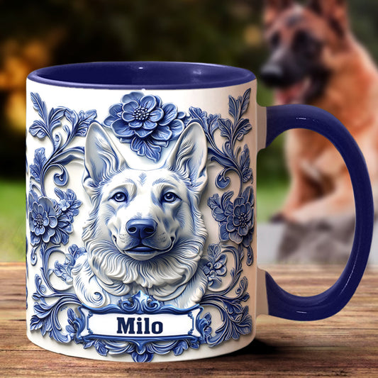 Mug personnalisé avec un adorable berger allemand