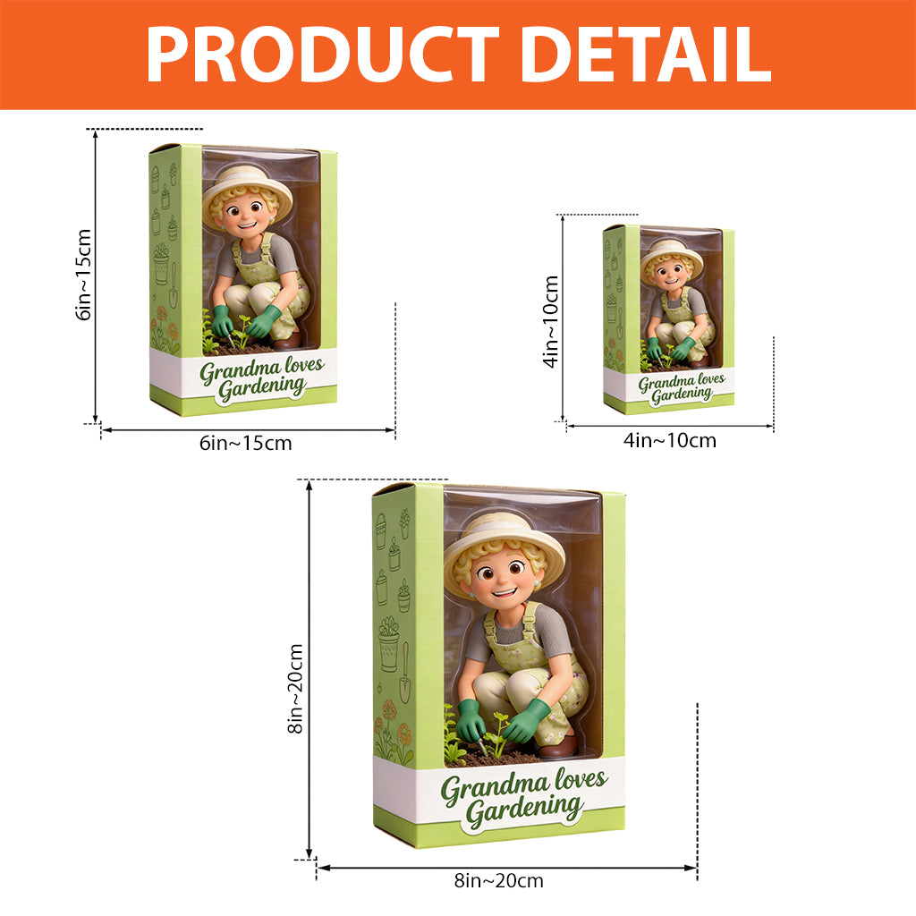 Any Hobby, Any Photo - Gardening, Reading, Sewing,... - Personalized Gardening Custom Shaped Acrylic Plaque