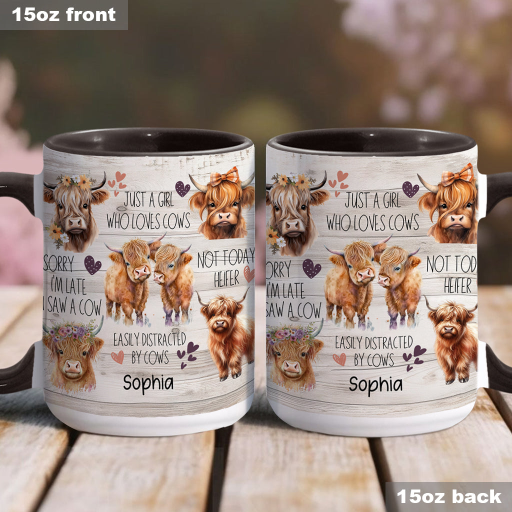 Mug personnalisé « Vache des Highlands »