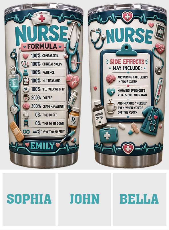 Nurse Life - Personalized Nurse Tumbler