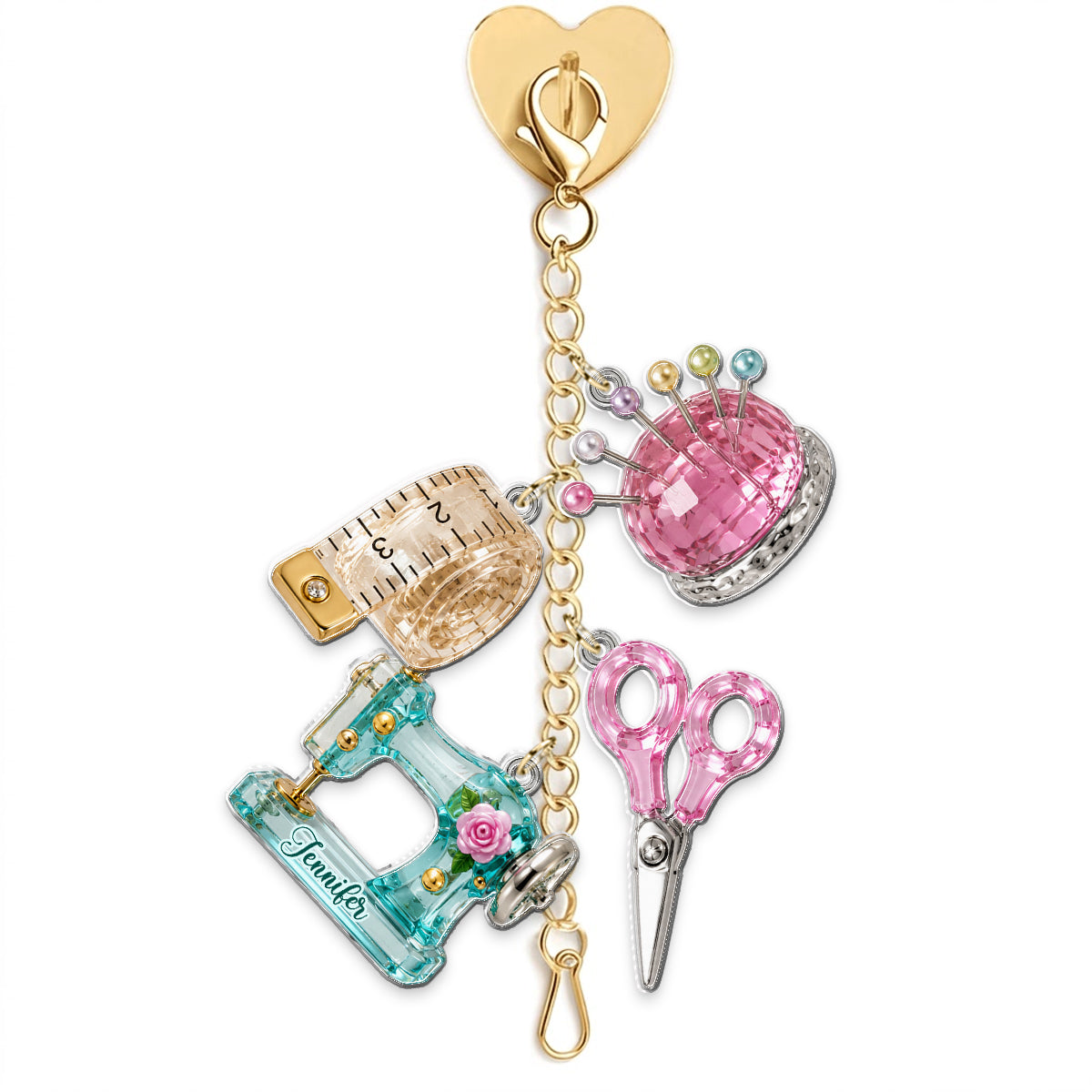 Amour de la Couture - Charms Suspendus Personnalisés