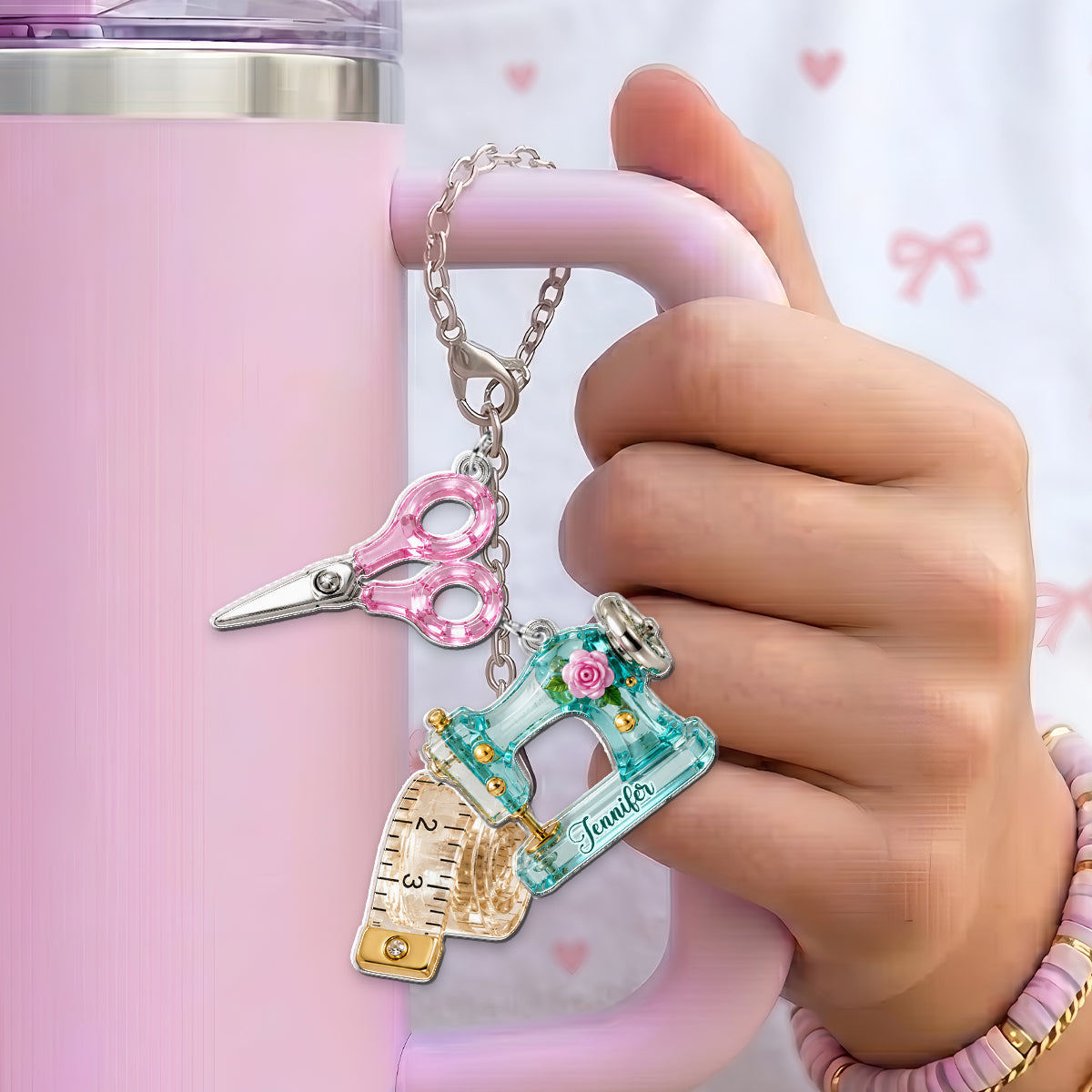 Amour de la Couture - Charms Suspendus Personnalisés