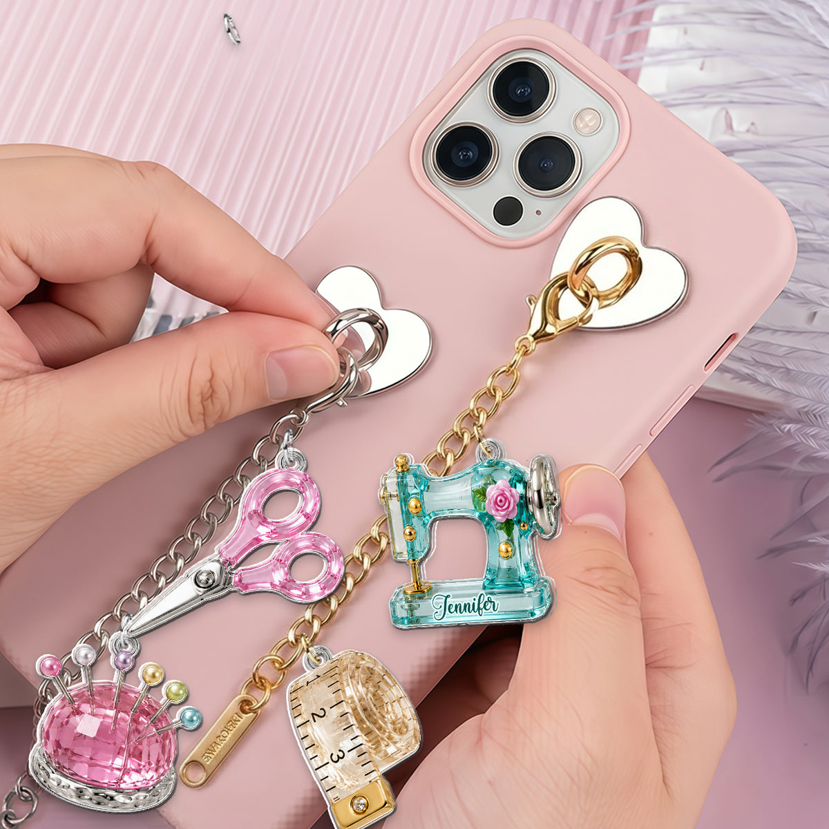 Amour de la Couture - Charms Suspendus Personnalisés