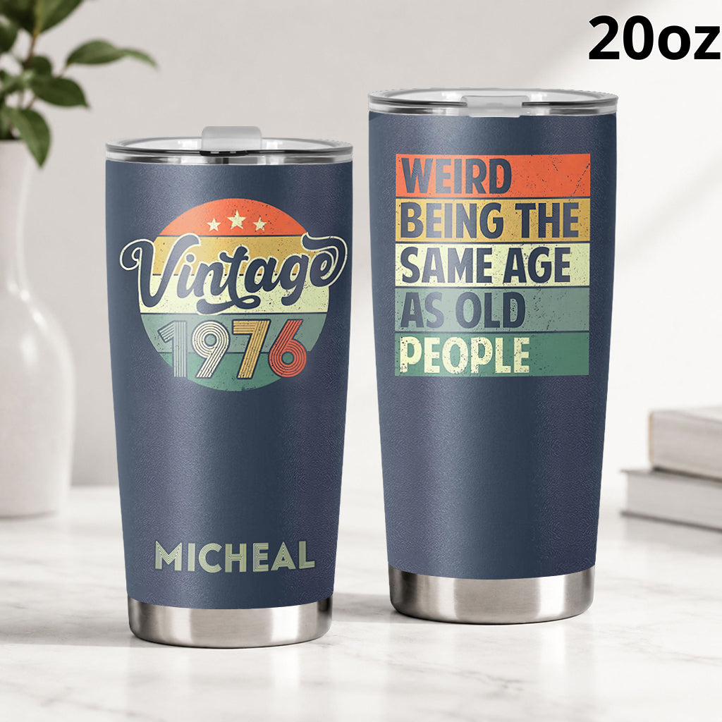 Happy Birthday - Personalized Birthday Tumbler