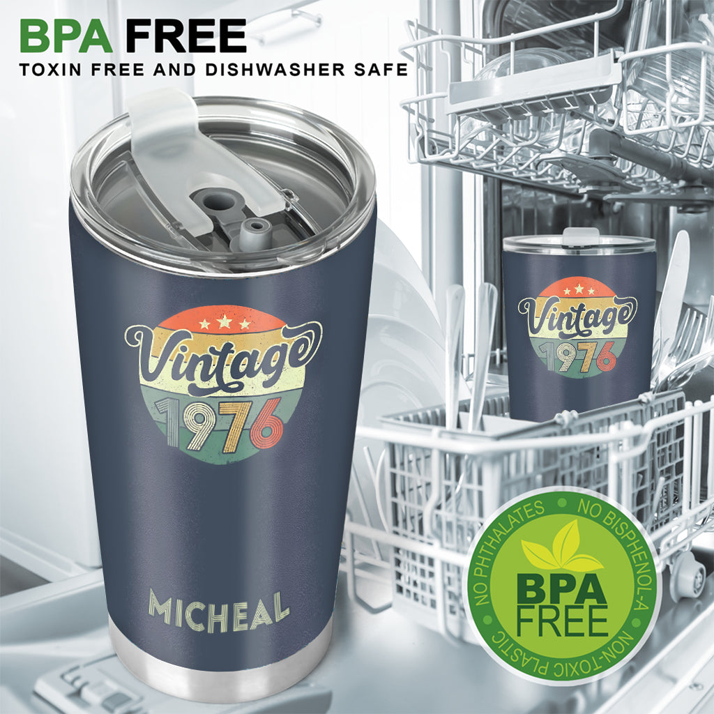 Happy Birthday - Personalized Birthday Tumbler