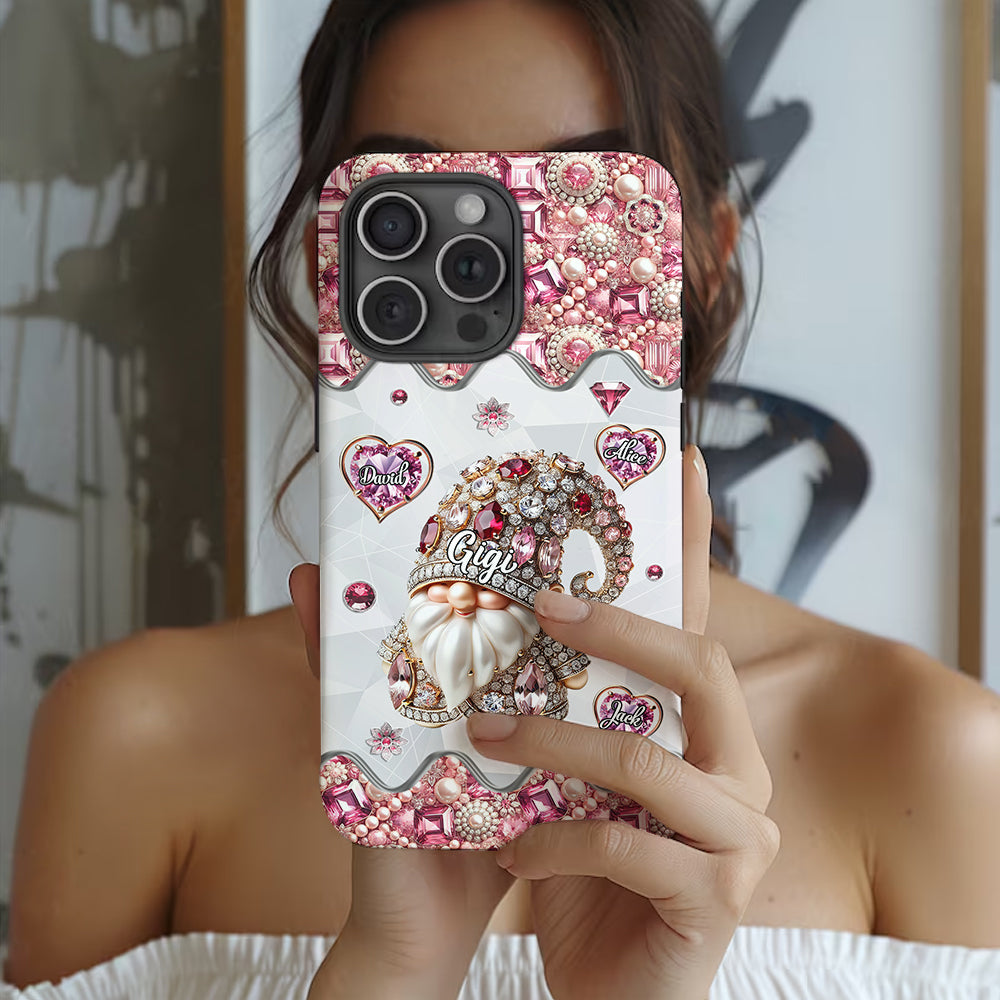 Meilleure grand-mère du monde - Coque de téléphone personnalisée avec impression intégrale « Grand-mère »