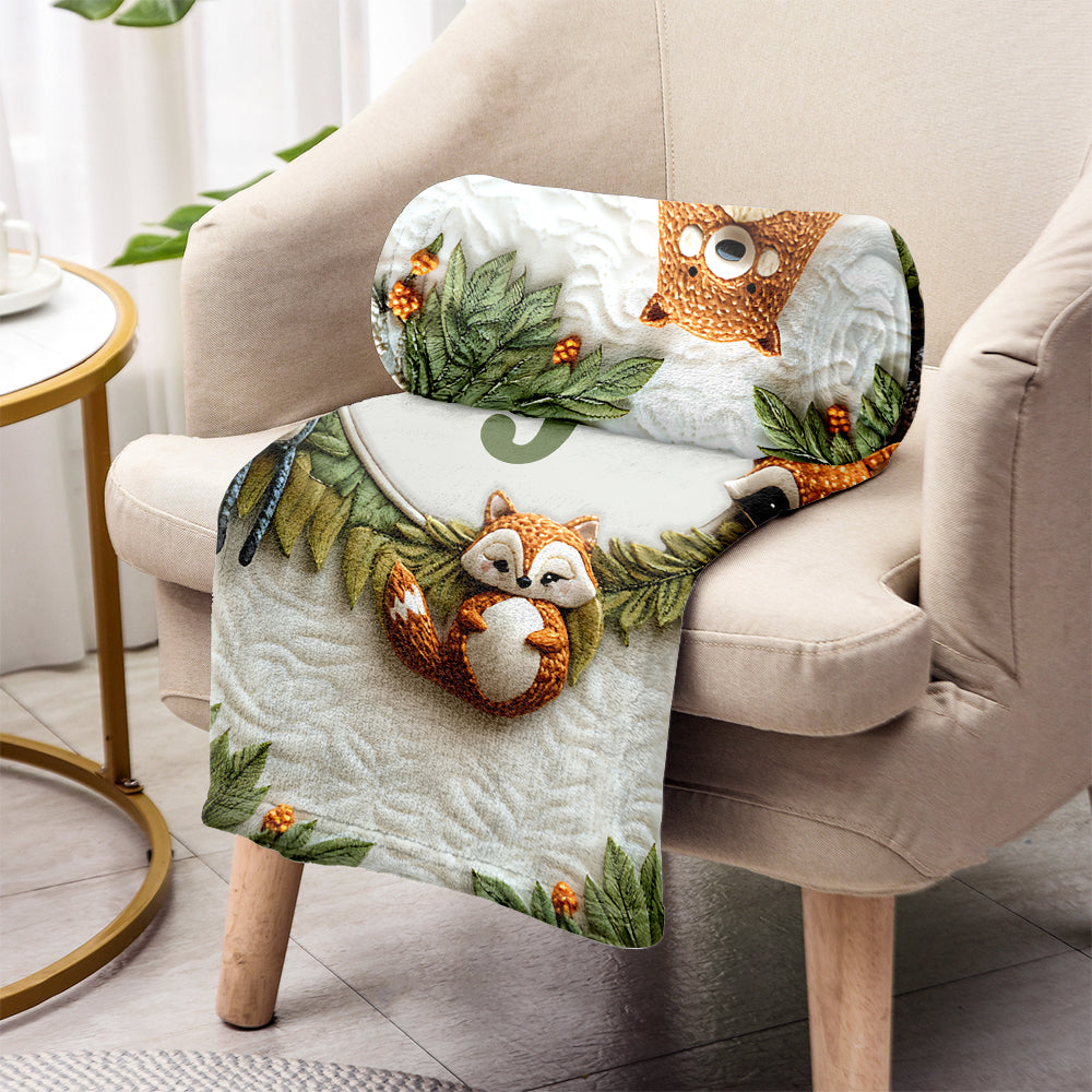 Couverture bébé animaux mignons - Couverture personnalisée pour nouveau-né