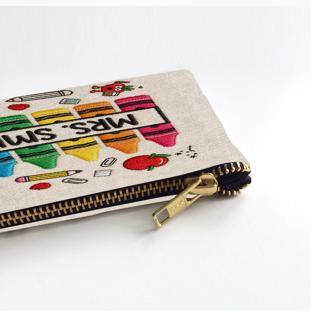 Trousse de Crayon Personnalisée - Trousse pour Enseignant