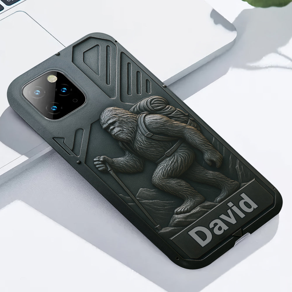 Sasquatch - Personalized Hiking Full Print Phone Case