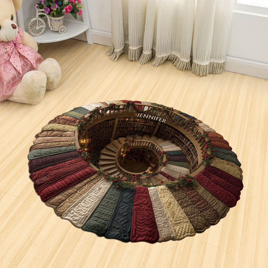 Paillasson/tapis de porte personnalisé en forme de livre pour les amoureux des livres